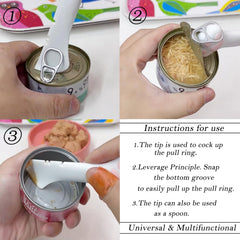 DORUI tapas-latas-universal-rosa se adapta a varias latas para mayor versatilidad.