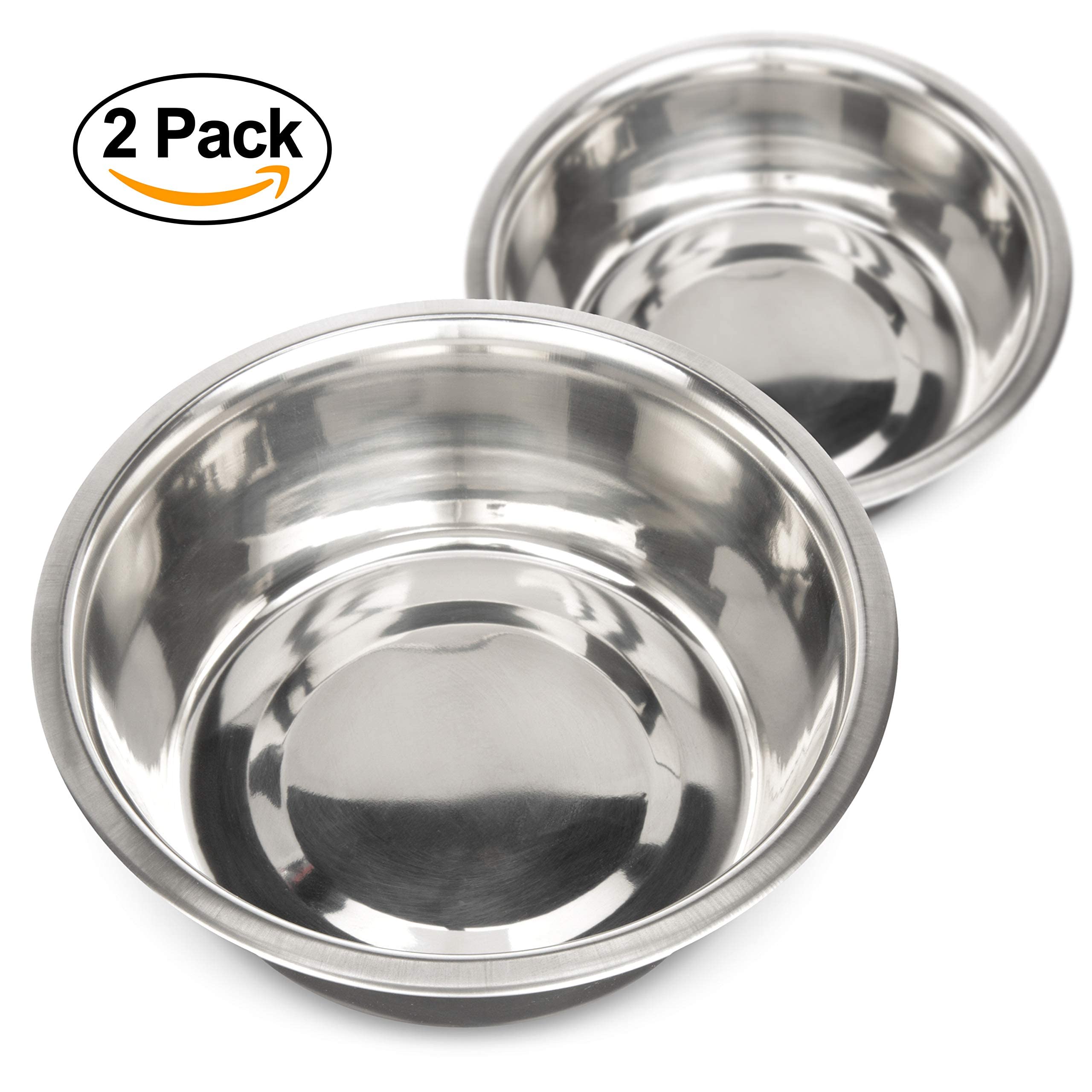 Ideal para dividir entre comida y agua para perros grandes.