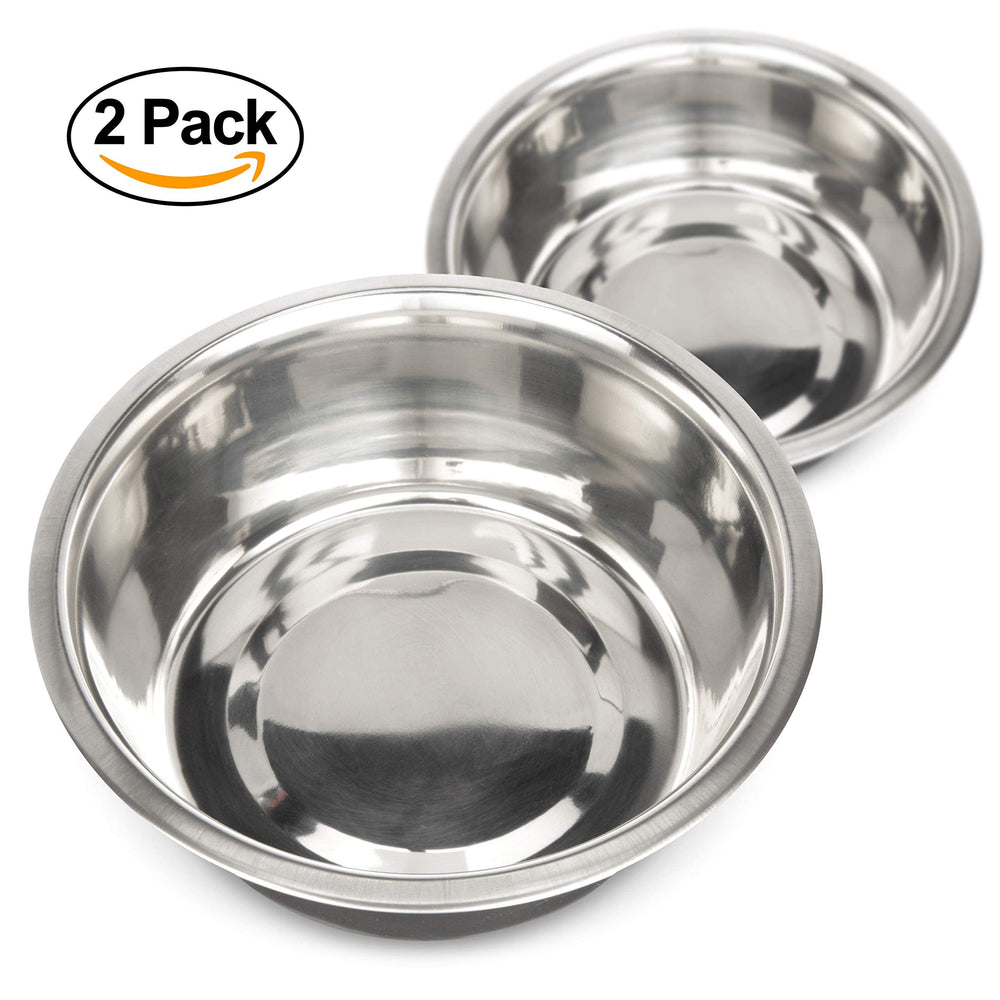 Ideal para dividir entre comida y agua para perros grandes.
