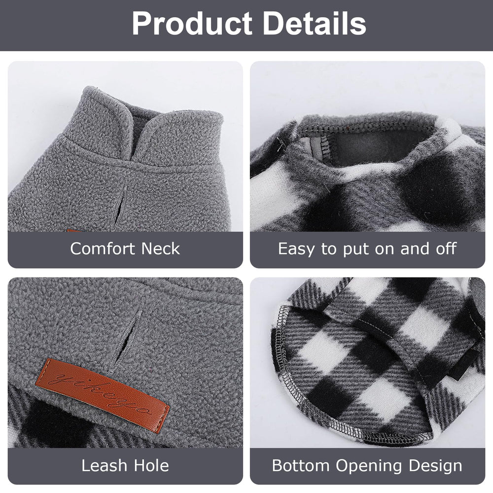 Ropa de invierno Dosuyi para perro pequeño, apta para uso diario y ocasiones especiales.