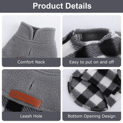 Ropa de invierno Dosuyi para perro pequeño, apta para uso diario y ocasiones especiales.