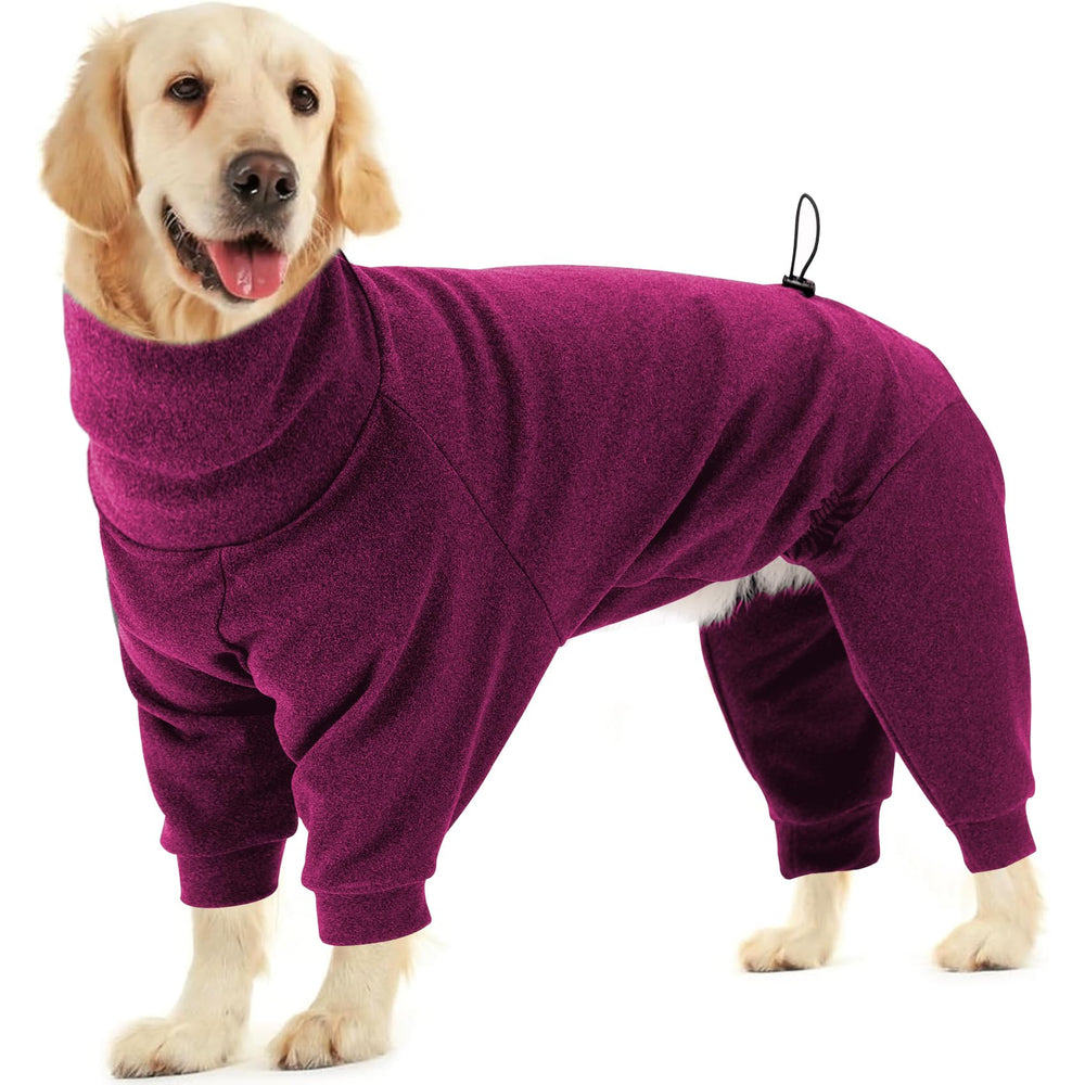 Dotoner Pullover con cuello alto para paseos fríos, vista frontal.
