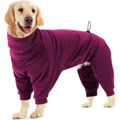Dotoner Pullover con cuello alto para paseos fríos, vista frontal.