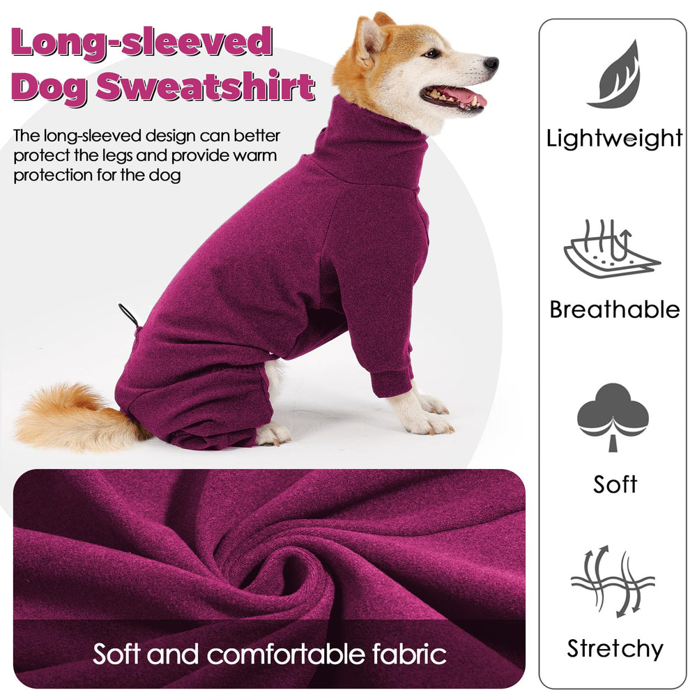 Dotoner Pullover para perros, diseño ergonómico que favorece el movimiento.