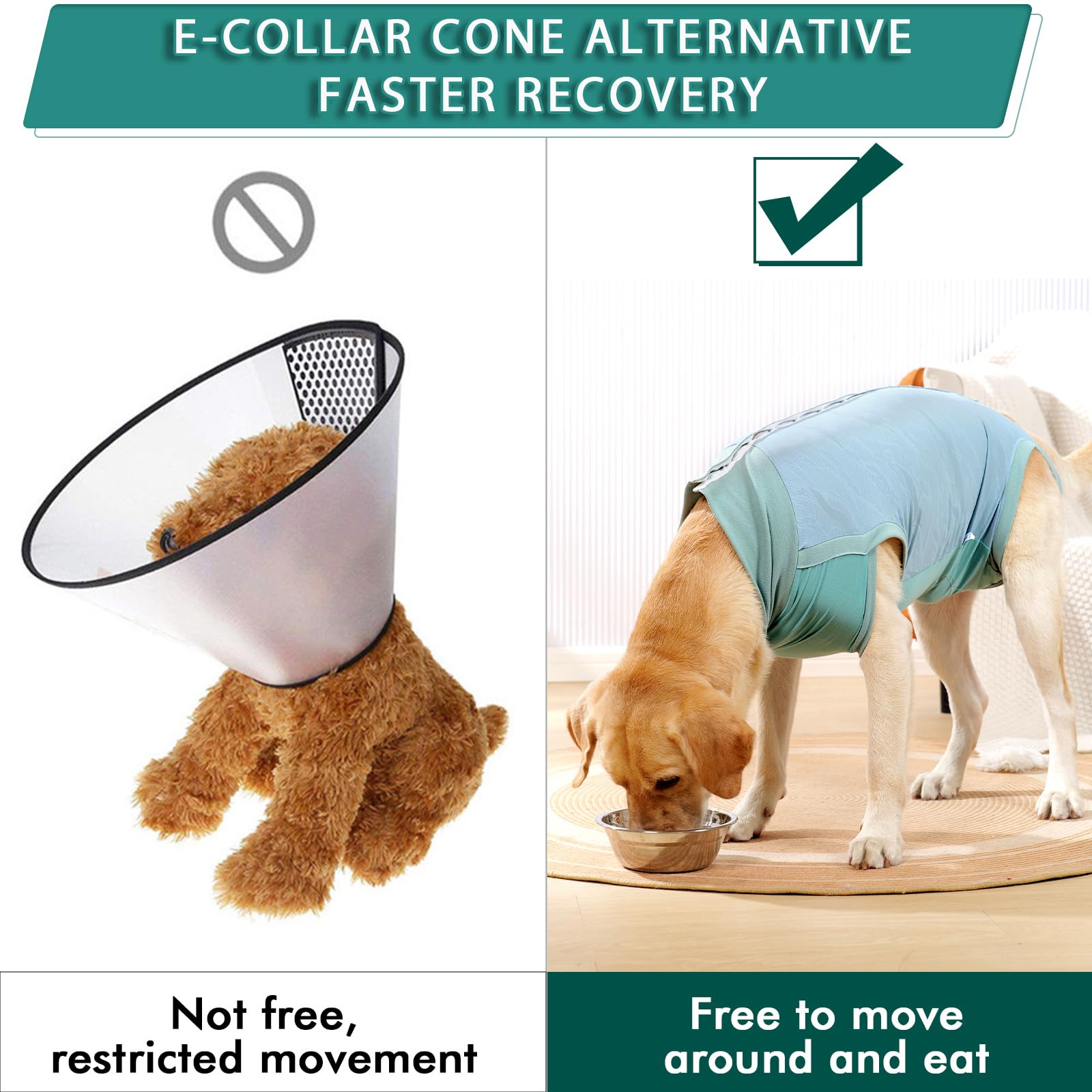 Dotoner tallas XS-3XL, para perros pequeños a grandes.