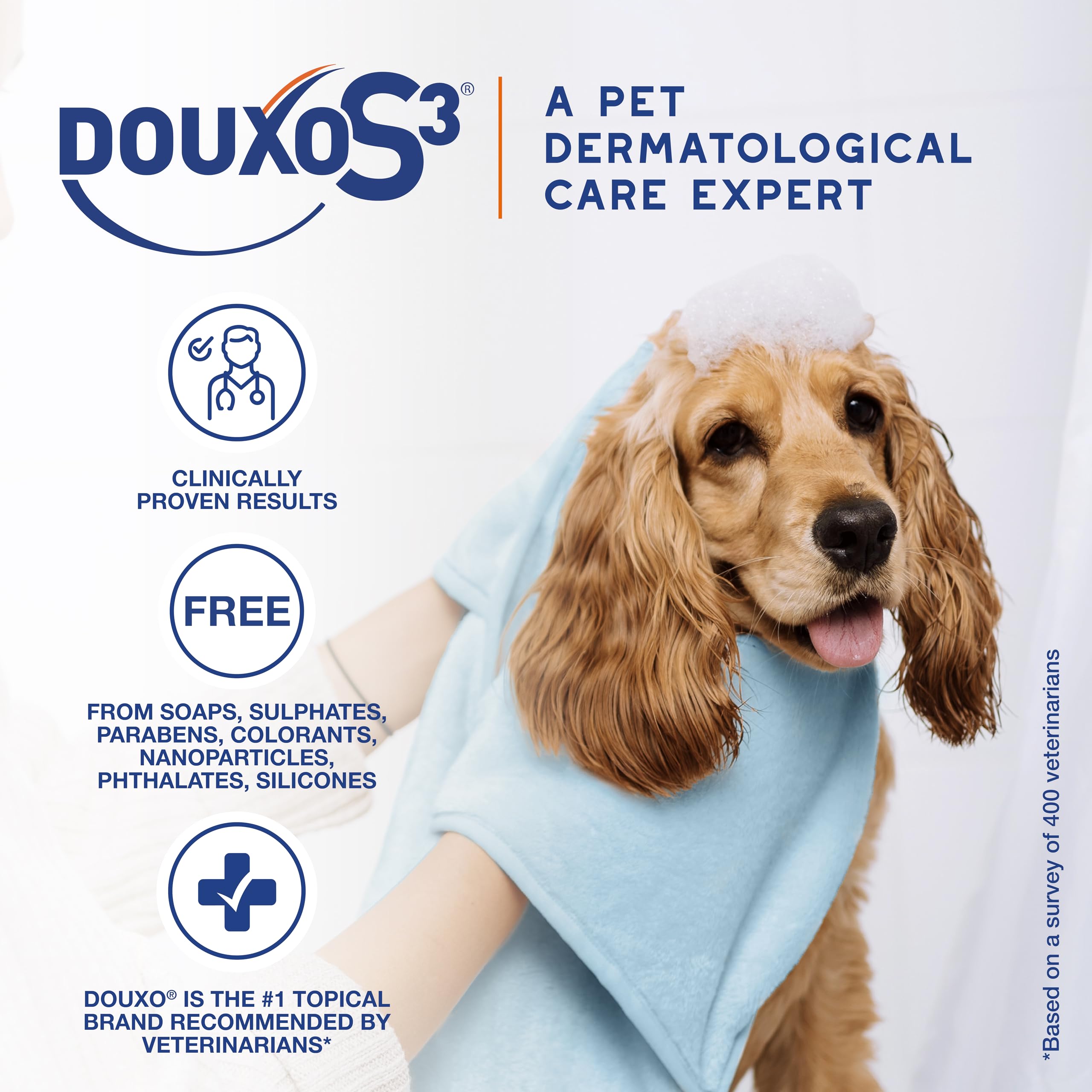 Douxo S3 Pyo Toallitas con Ophytrium, ingrediente clave de la barrera cutánea.