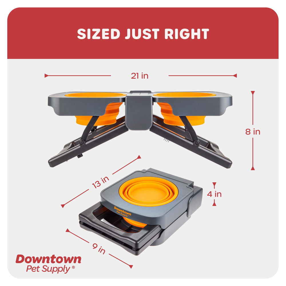 Downtown Pet Supply ligero y resistente, perfecto para viajes y caminatas.