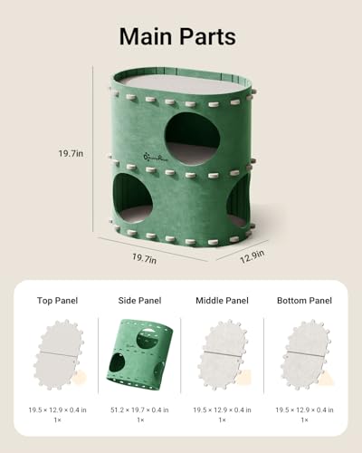 DownyPaws estructura resistente hasta 22 libras, apta para saltos y brincos.