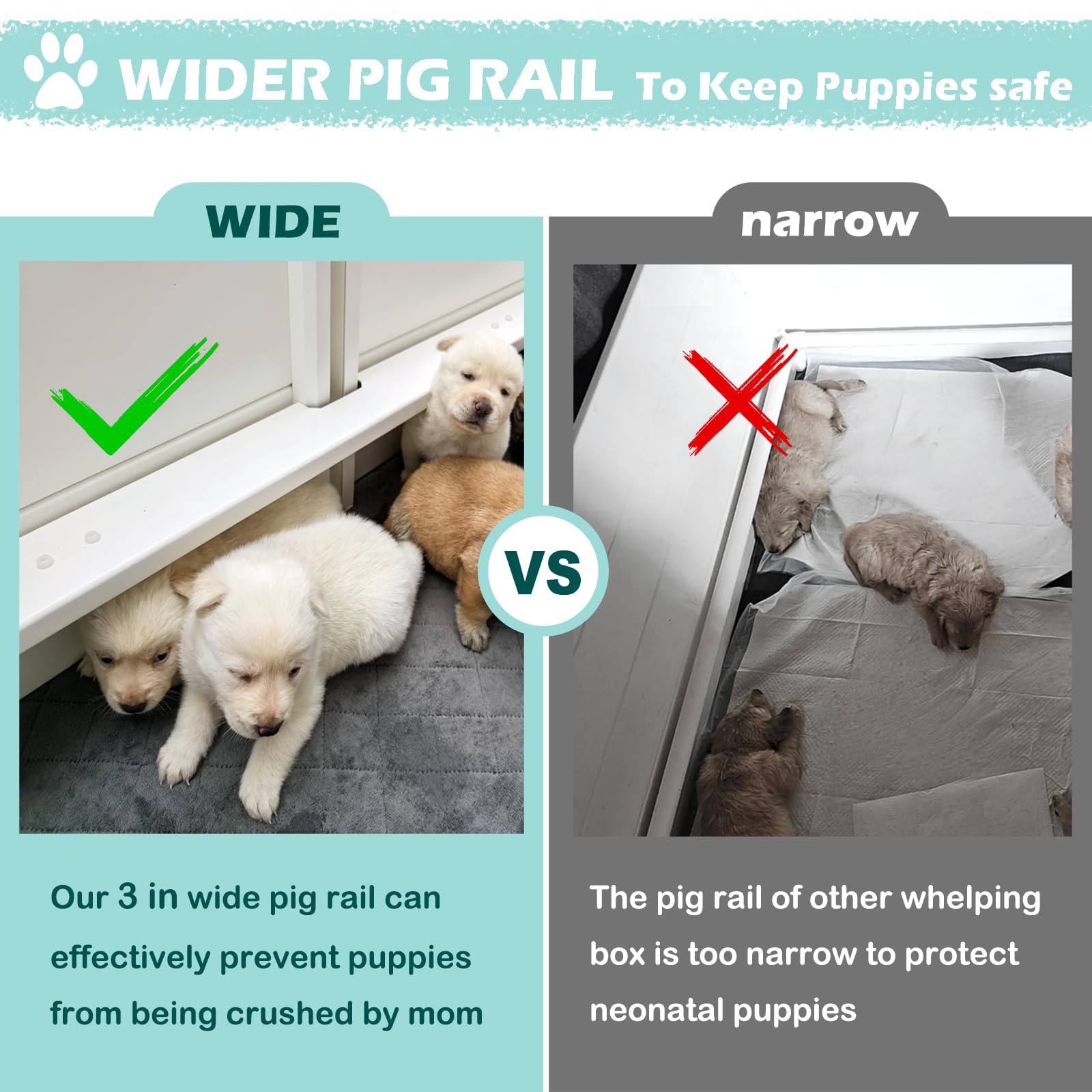 DOZZOPET almohadilla-absorbente-whelping mantiene área seca y limpia.