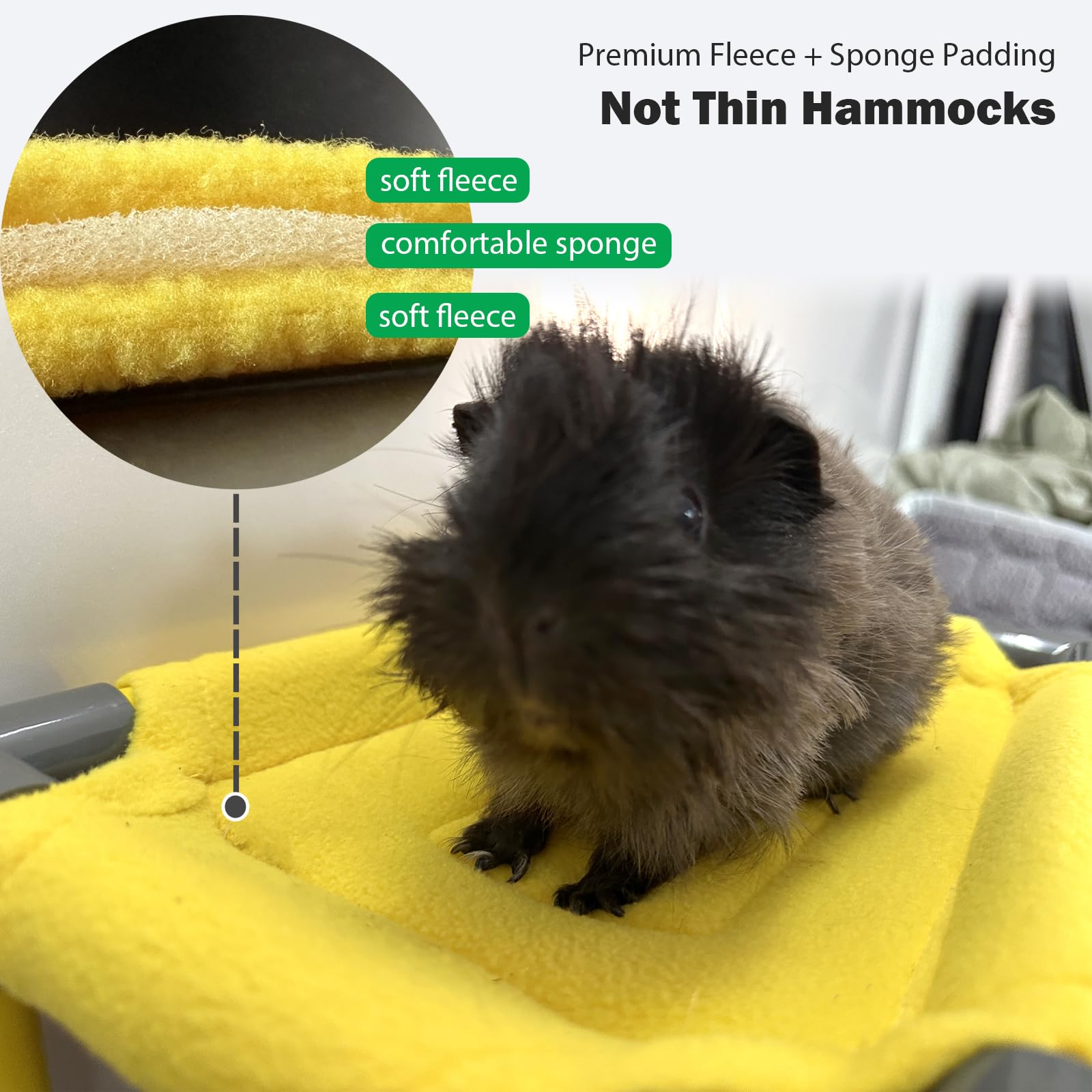 DOZZOPET soportes de plástico duraderos mantienen la cama estable.