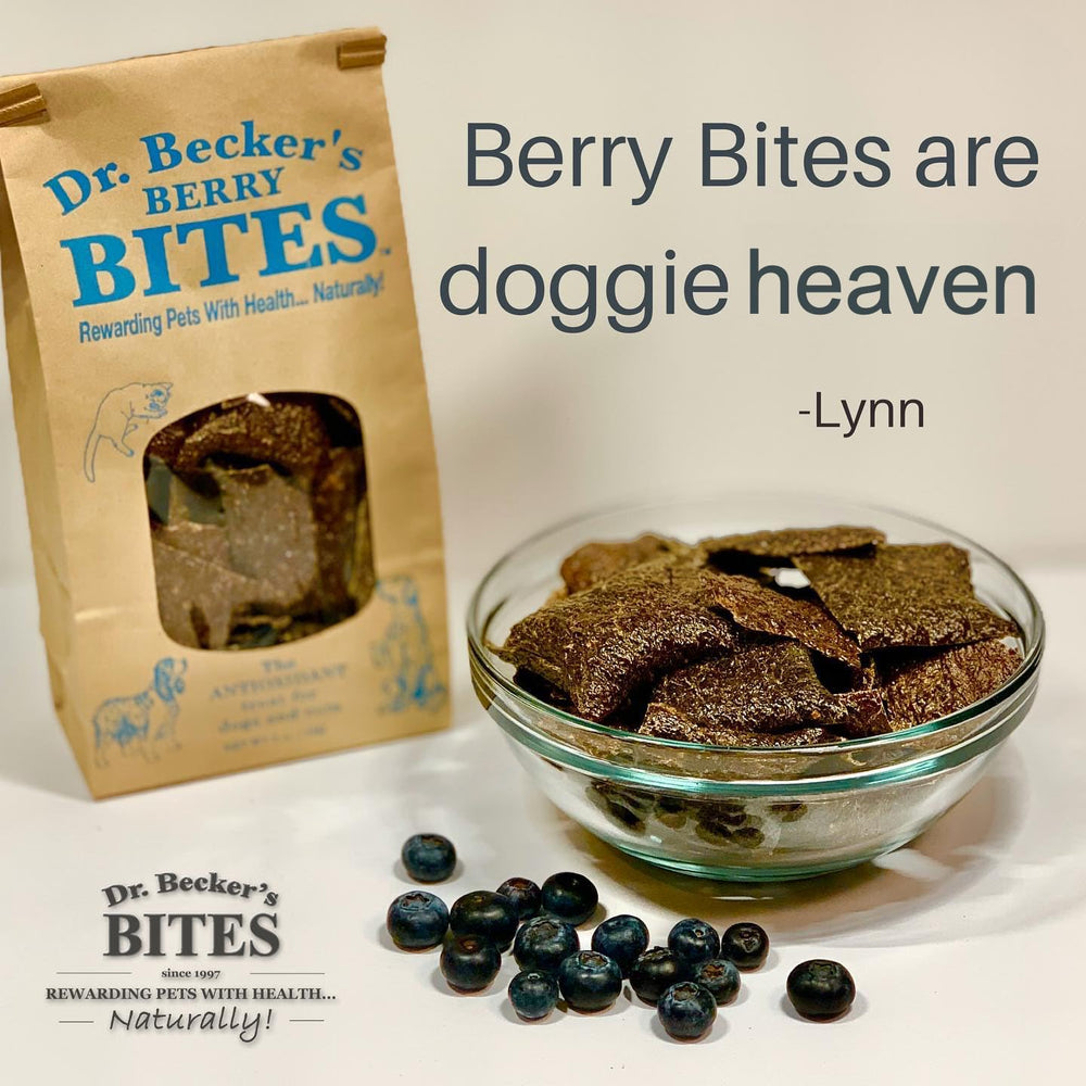 Producto hecho en Estados Unidos, Dr. Becker's Berry Bites.