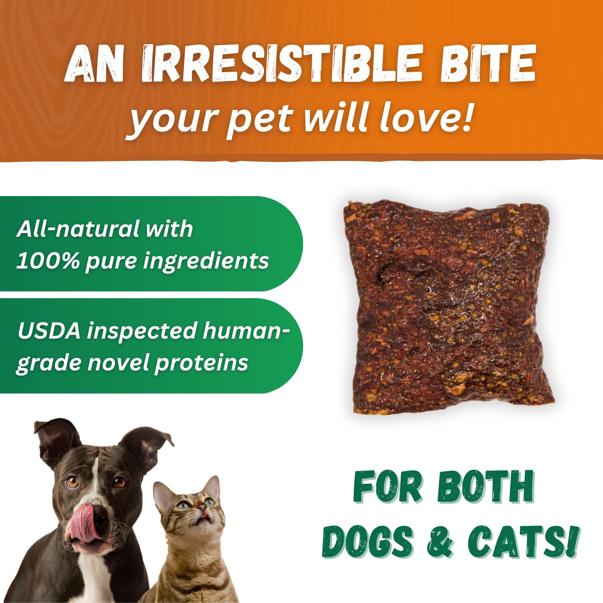 Premio sabroso para perros y gatos con antioxidantes naturales Dr. Becker's Berry Bites.