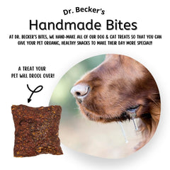 Textura crujiente de Dr. Becker's Original Beef Bites lista para morder