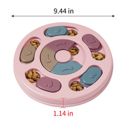 DR CATCH juego de alimentación rosa interactivo para perros