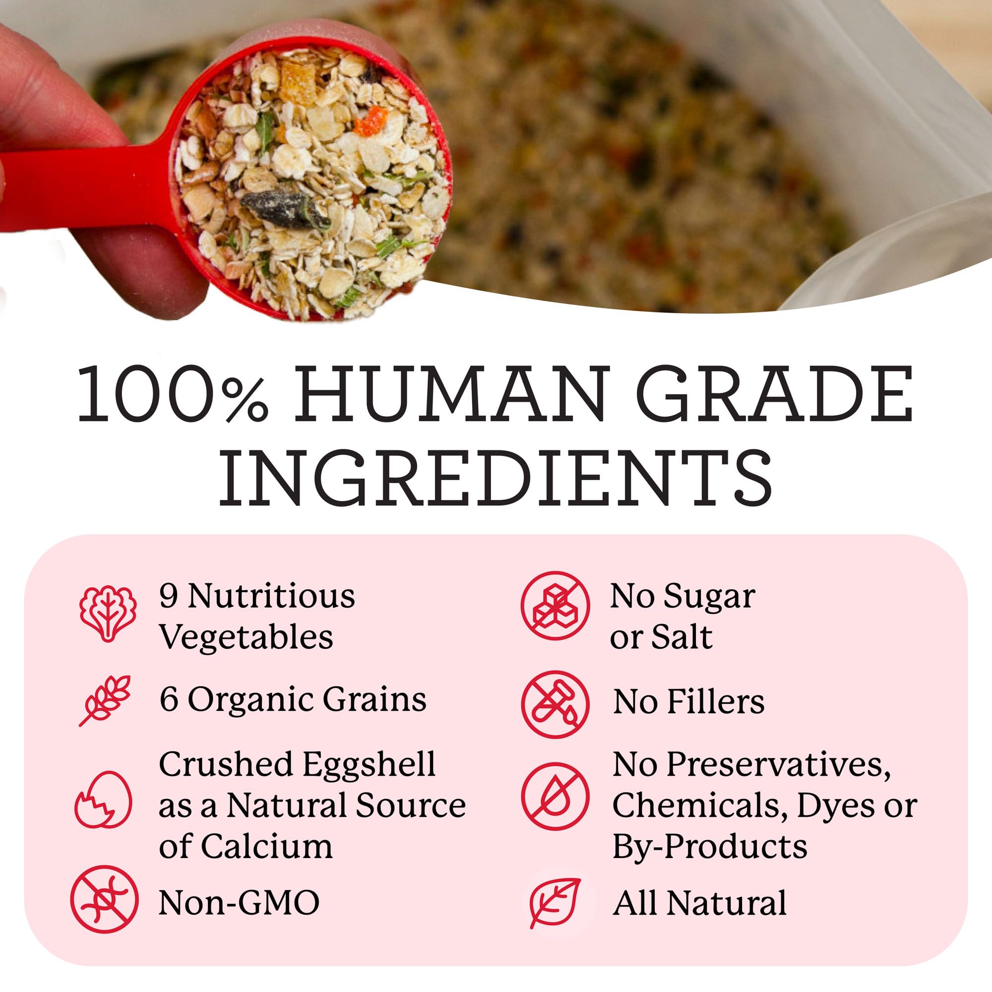 Dr. Harvey's Canine Health Miracle: cascaras de huevo para calcio natural.