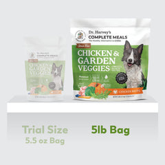 Dr. Harvey's ingredientes de grado humano, cocina más natural para perros.