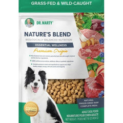 Dr. Marty Nature's Blend: comida liofilizada para perros con proteínas variadas y sabor intenso.