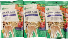 Dr. Marty Nature's Blend, comida cruda liofilizada para perros pequeños, práctica y sabrosa.