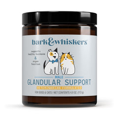 Dr. Mercola Bark & Whiskers: bote de polvo listo para espolvorear en la comida diaria