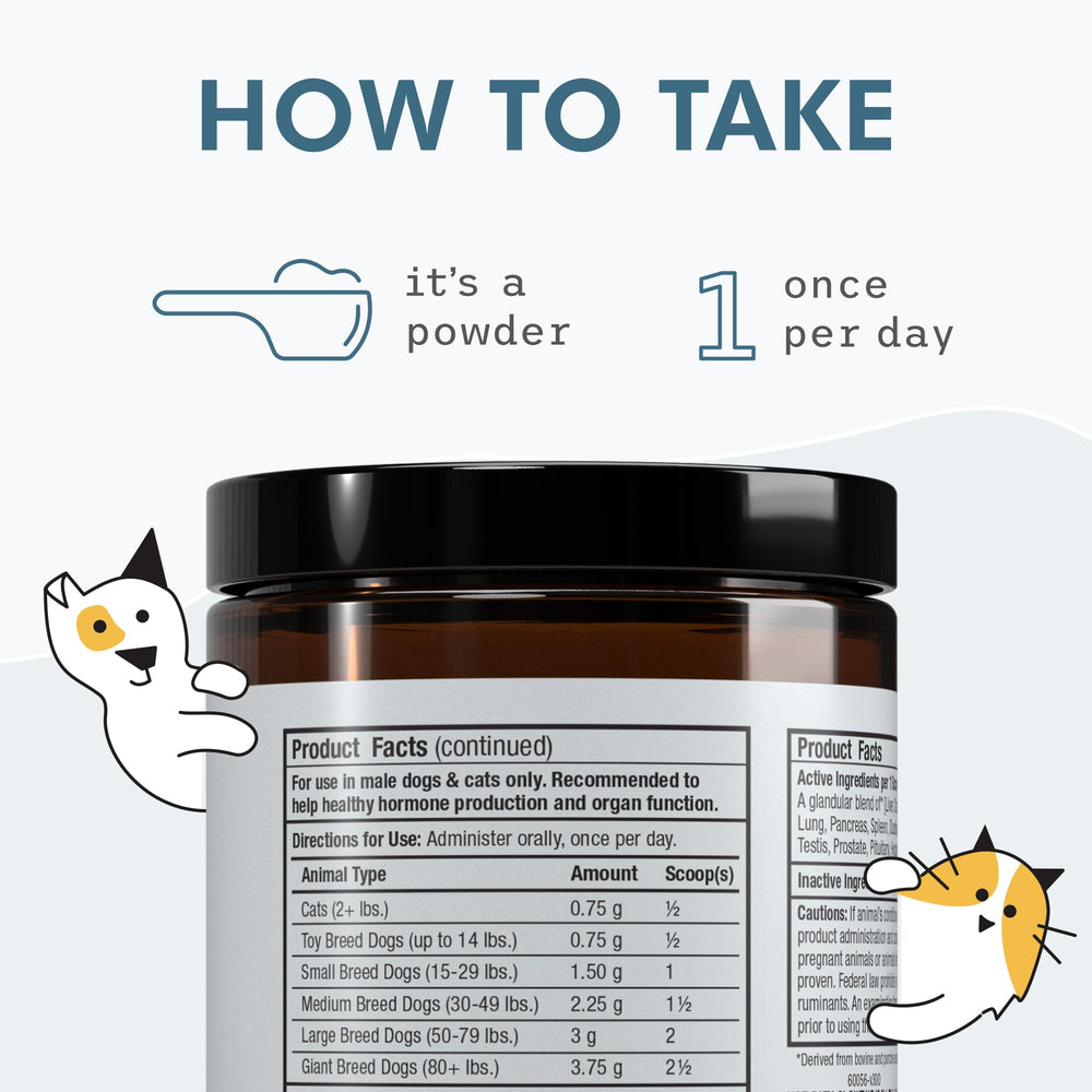 Dr. Mercola Bark & Whiskers: cuchara medidora para dosis diarias