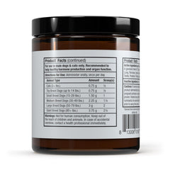 Glándulas hígado y riñón, Bark & Whiskers, sin hormonas para nutrición de órganos