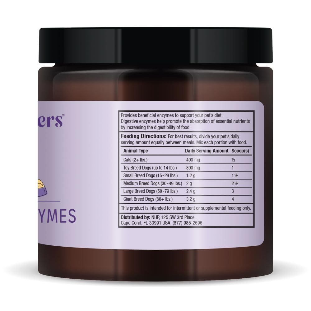 Dr. Mercola Bark & Whiskers enzimas clave para apoyar la digestión de la comida