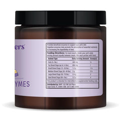 Dr. Mercola Bark & Whiskers enzimas clave para apoyar la digestión de la comida