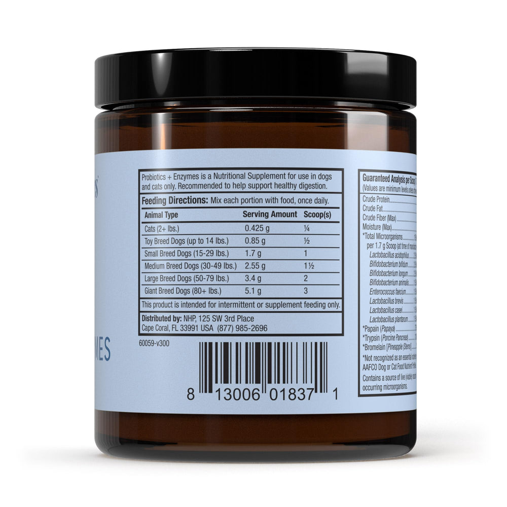 Dr. Mercola Bark & Whiskers etiqueta del producto con ingredientes naturales