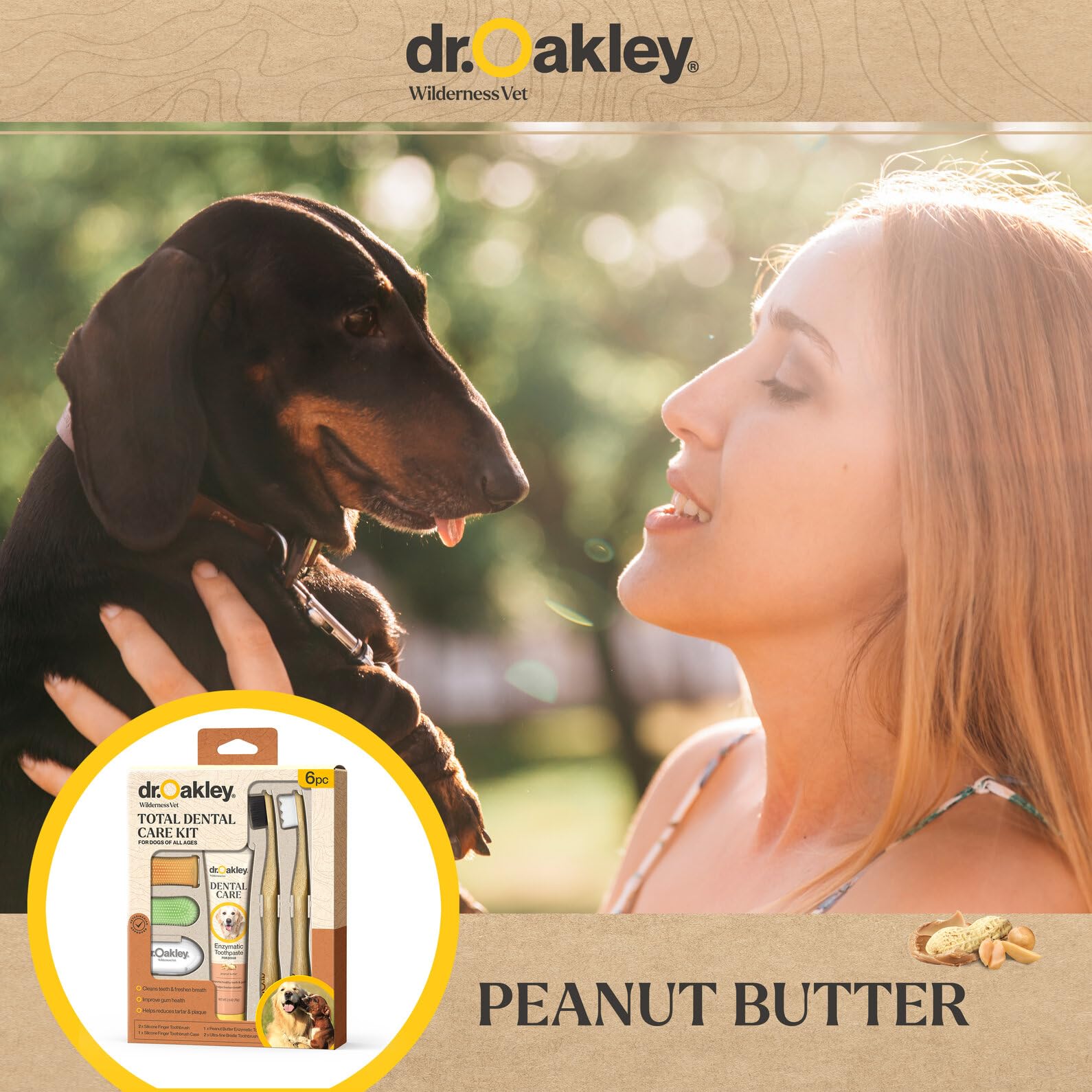 Estuche compacto Dr. Oakley para guardar pasta y cepillos