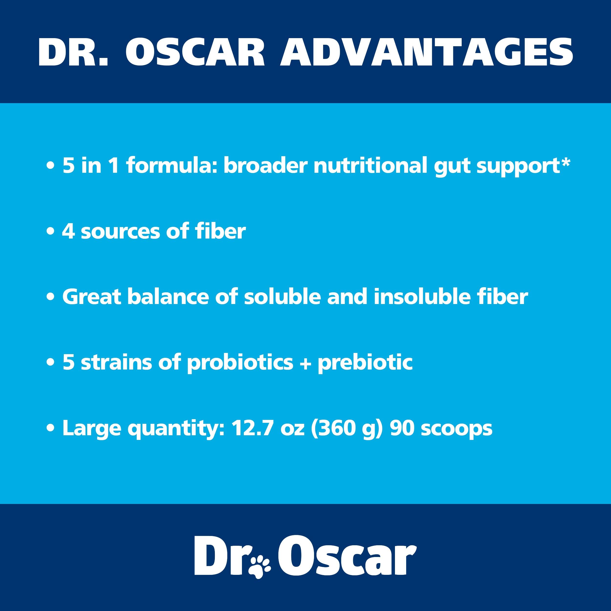 Dr. Oscar Inulina prebiótica, polvo para la digestión saludable.