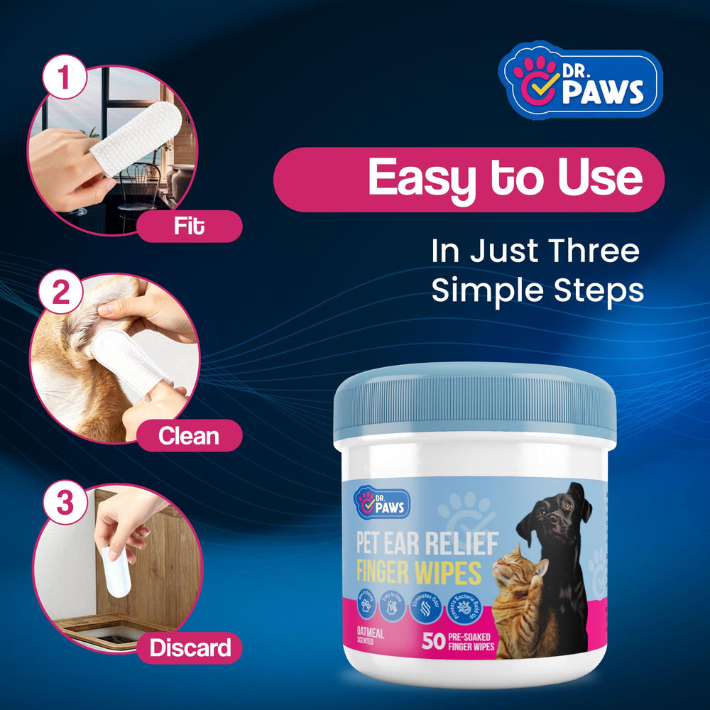 Dr. Paws Choice: eliminación de olor en orejas, ayuda a mantener conductos limpios.