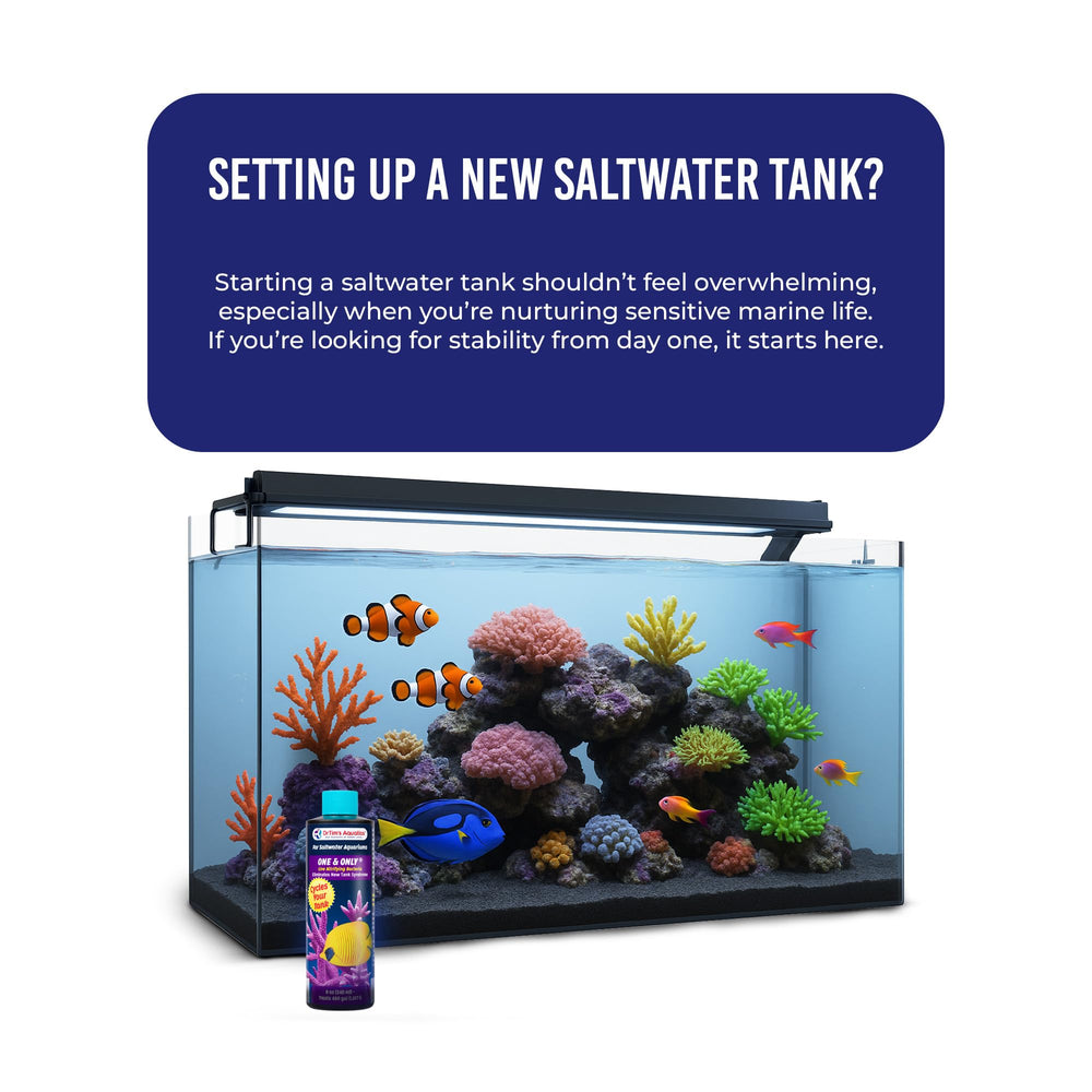DrTim's Aquatics Saltwater One & Only limpieza de acuario marino