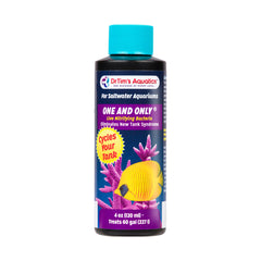 DrTim's Aquatics One & Only bacterias nitrificantes para acuario, favorecen filtración biológica estable.