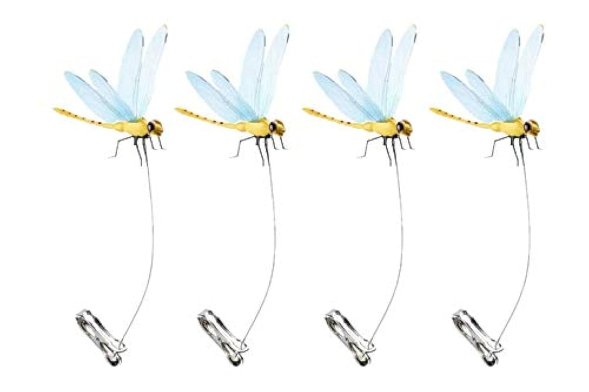 DRAGONFLY WINGMAN detiene ciervos con clip de sujeción y libélula en vuelo.