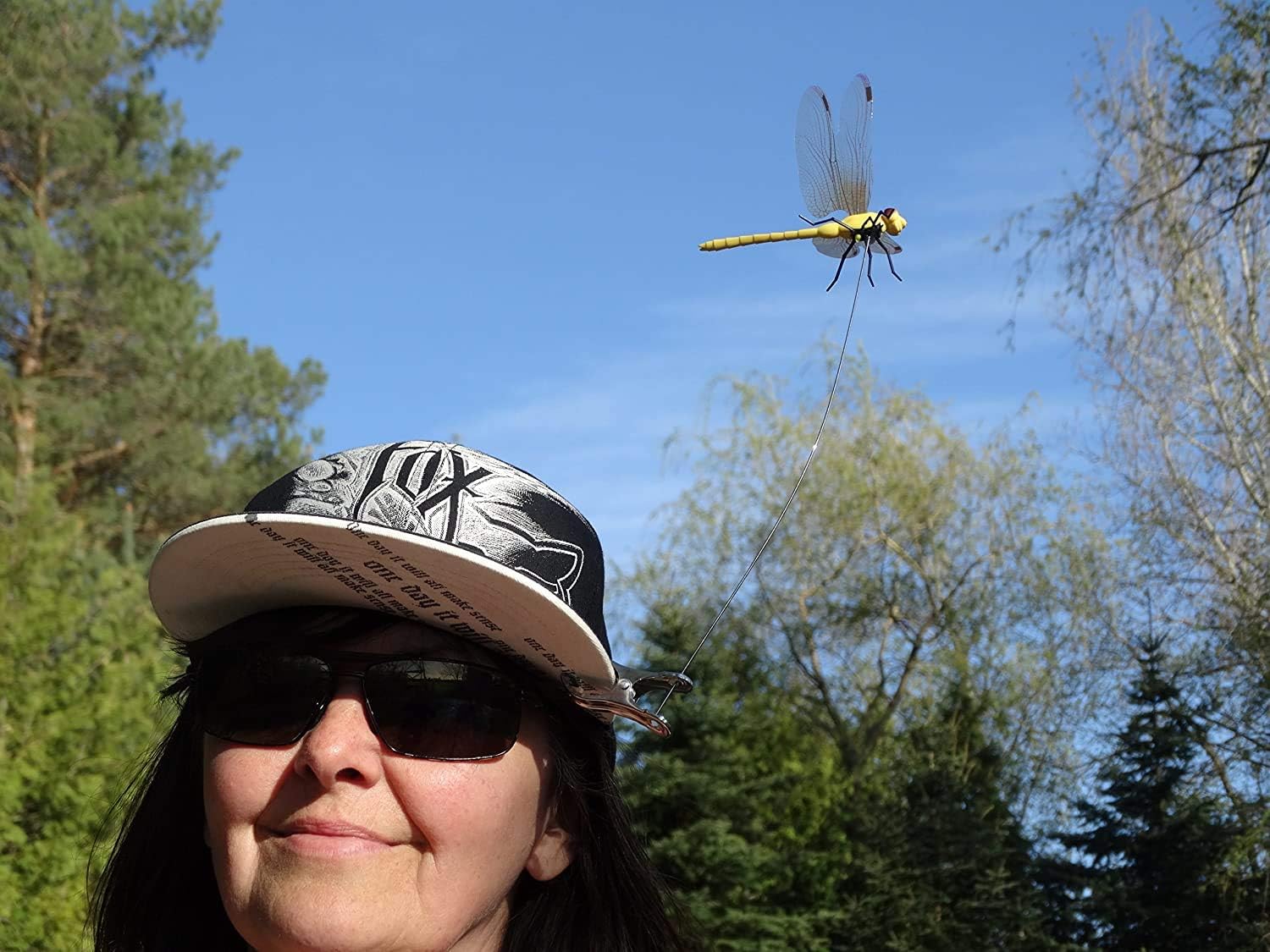 DRAGONFLY WINGMAN disuade caballos cerca de cercos y entradas.