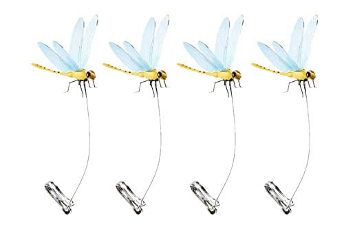 DRAGONFLY WINGMAN muestra movimiento real para disuadir ciervos y caballos.