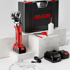 Dragro con motor sin escobillas de alta velocidad para cortes suaves y constantes.