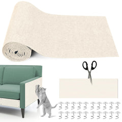 Draupnir Alfombra Rascadora extendida protege muebles y satisface el instinto de rascar de tu gato.