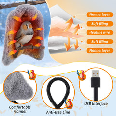 Dreyoo Snuggle Up superficie de felpa con calor uniforme.