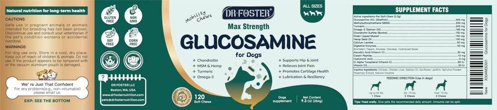 Con DRFOSTER, tu perro puede moverse con más confianza cada día.