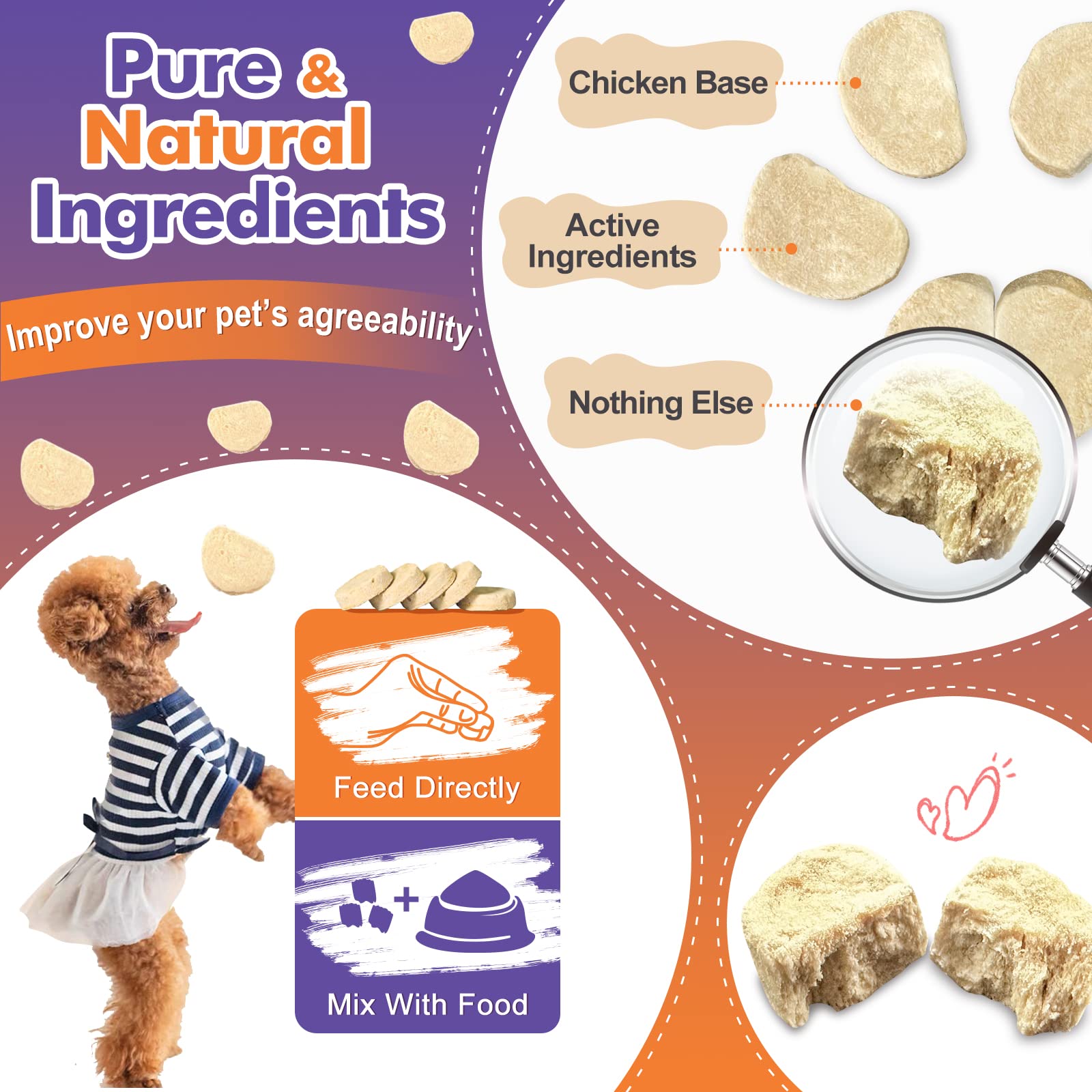 DRFOSTER masticables fáciles de administrar para perros de todas las edades.