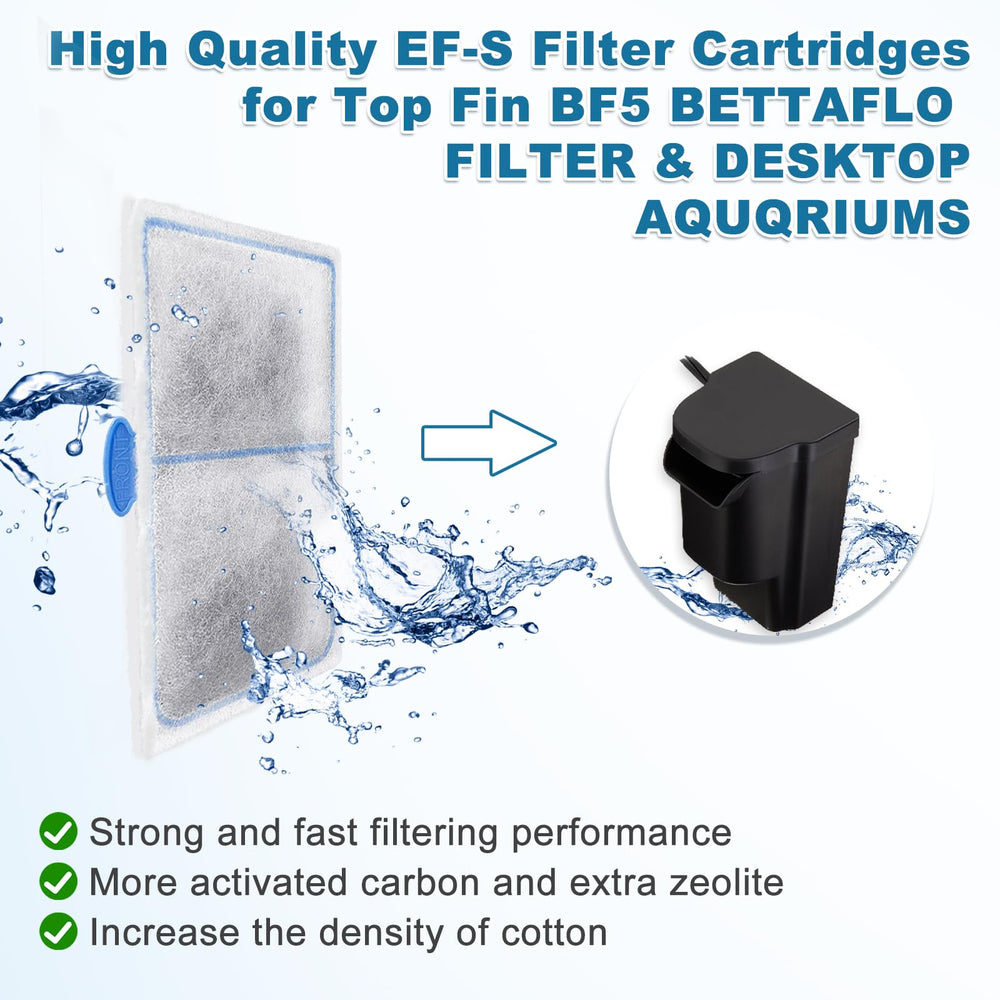 Cartuchos driamor para BF5 BettaFlo para reducir impurezas en el agua