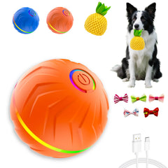 DRVUXBIL bola interactiva para perros con luces que estimulan el juego