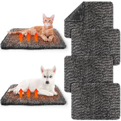Drydiet almohadilla auto calentante para gatos, 19x28 pulgadas, gris