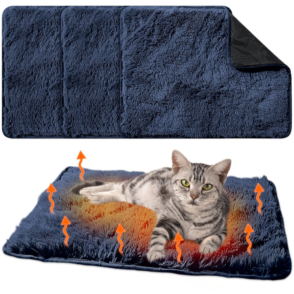 Drydiet almohadilla auto-calentante para gato, vista general, descanso cálido