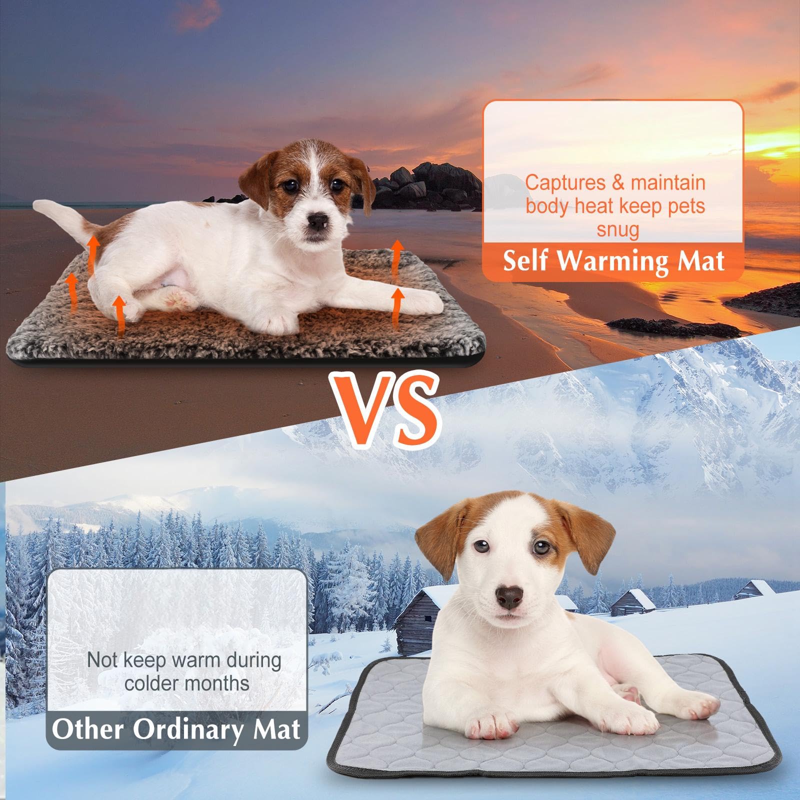 Drydiet uso en jaula o cama para perros y gatos, calentamiento suave y seguro.