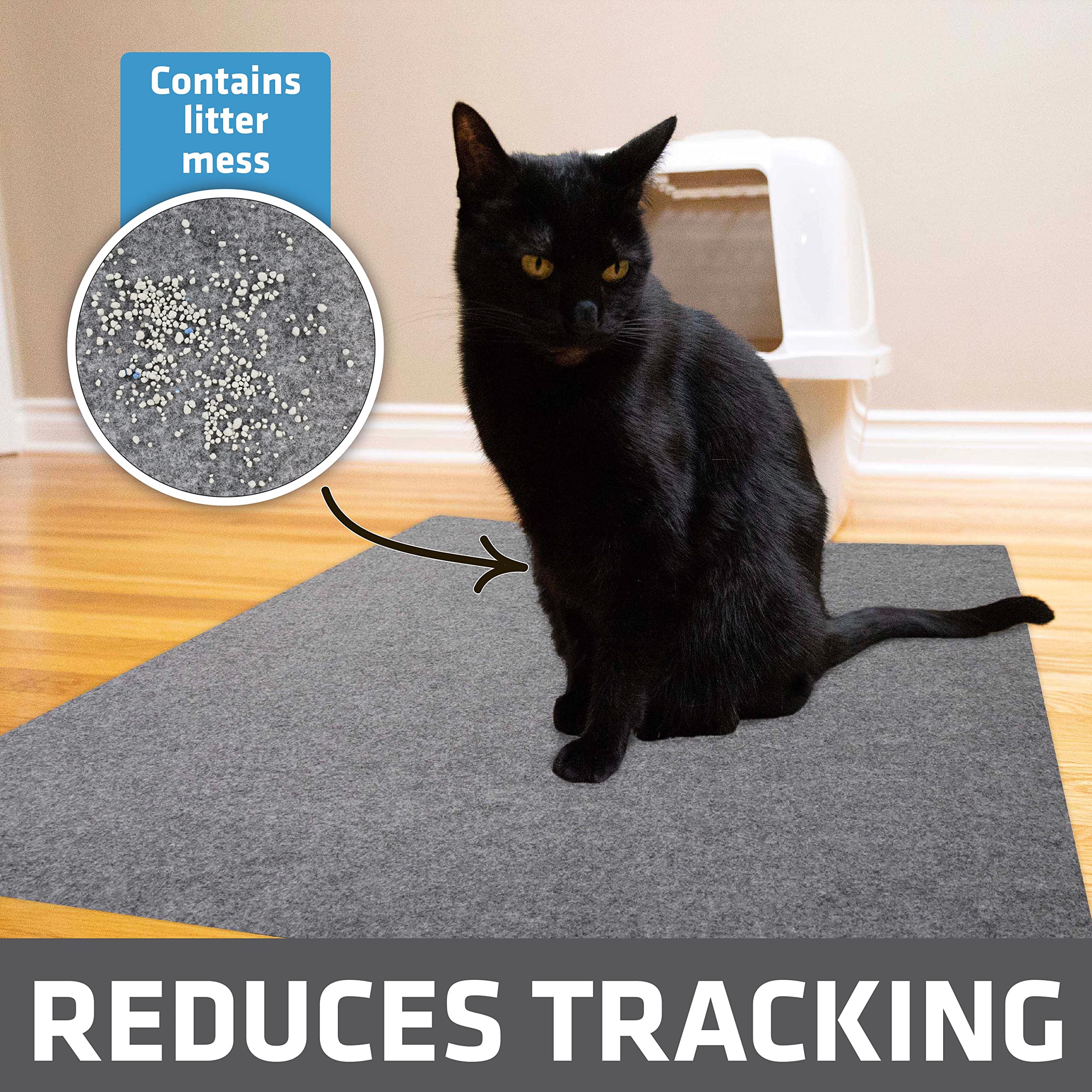 Drymate XL Original Cat Litter Mat absorbe líquidos y evita charcos
