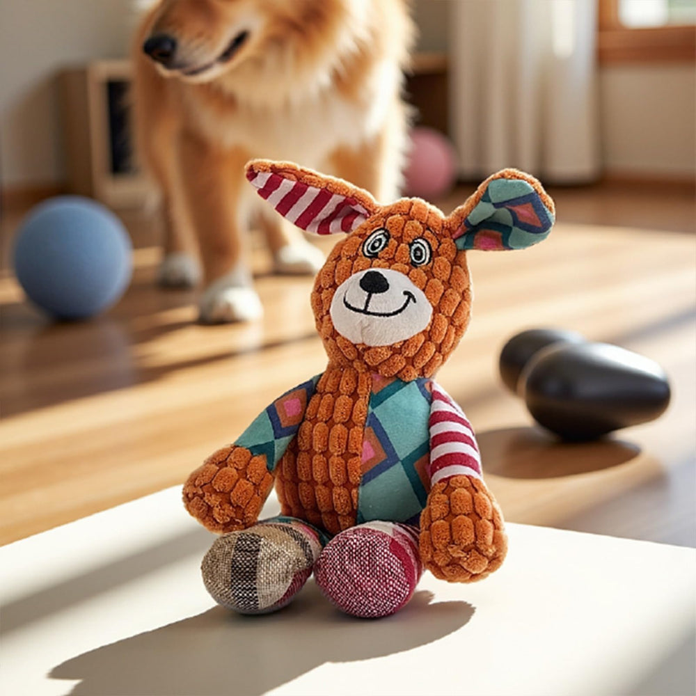 DSUMD Peluche seguro con costuras reforzadas para perros dinámicos