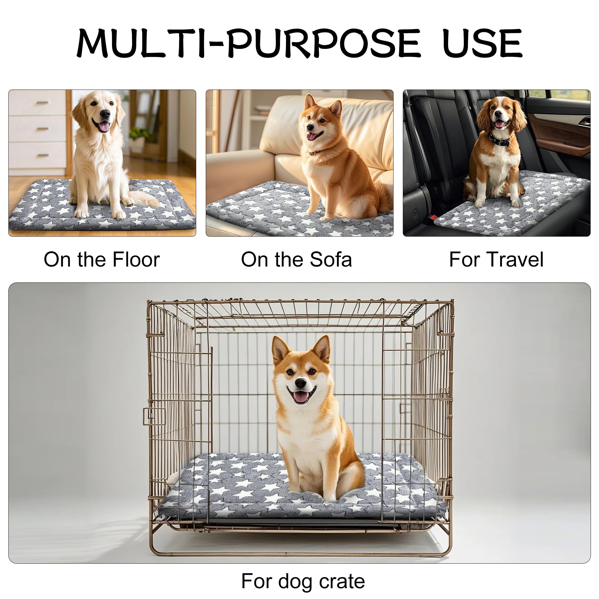 DTKIUSDKR lavado-a-maquina, limpieza rápida de la cama de perro