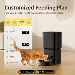 DUDUPET control remoto con aplicación para iOS o Android, facilita programar comidas